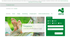 Desktop Screenshot of hammer-energie.de